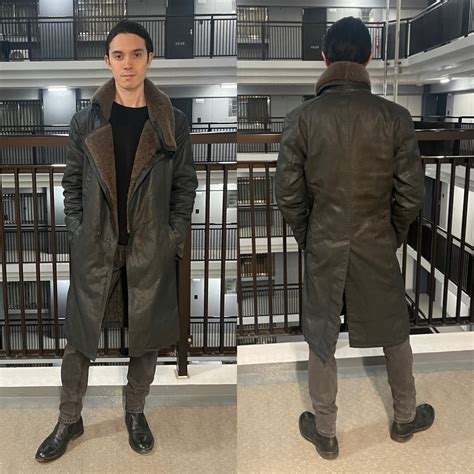 replica blade runner jacket|blade runner dystopian coat.